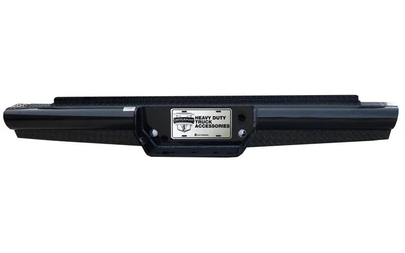 4390S – CATTLEMAN Bumper, One Piece Design Direct Fit Mounting Hardware Included Without Light Cutouts With 8 Inch Dr...